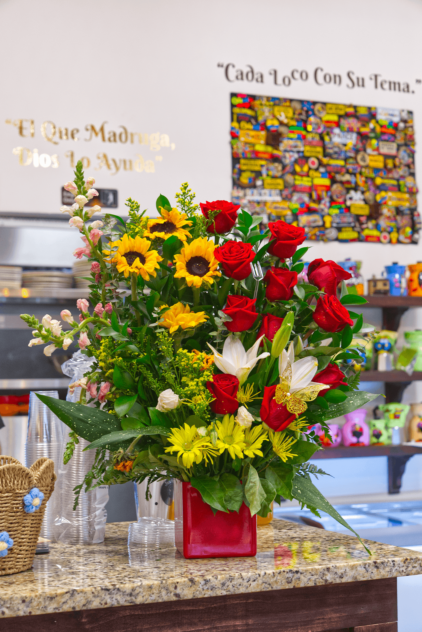 Flores en El Cafetal