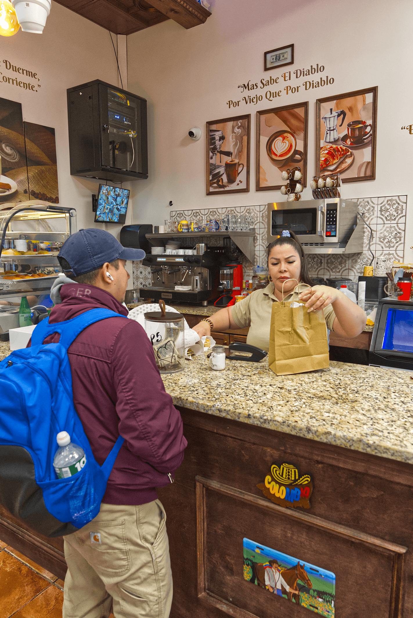 Interior de El Cafetal